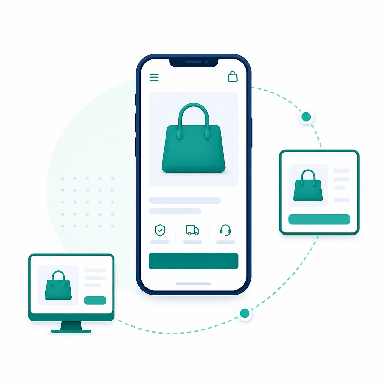 Mobile-first responsive design